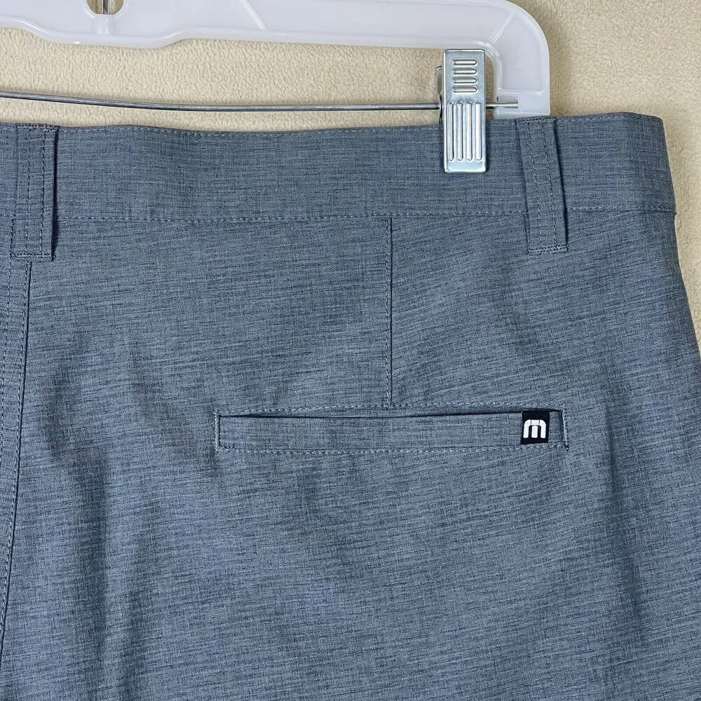 Travis Mathew Shorts Mens 36 Gray Golf Golfing Rugby‎ Preppy Short Adultf